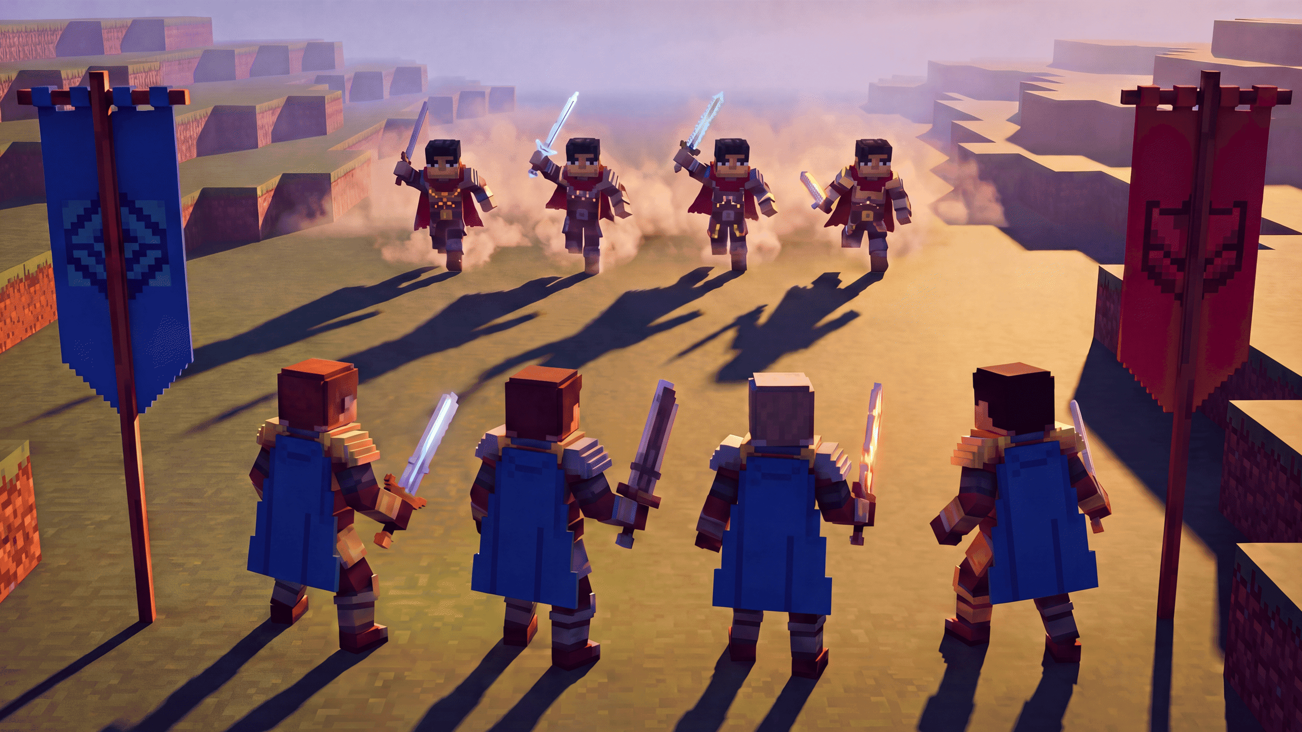 AI enhanced image of clan fight