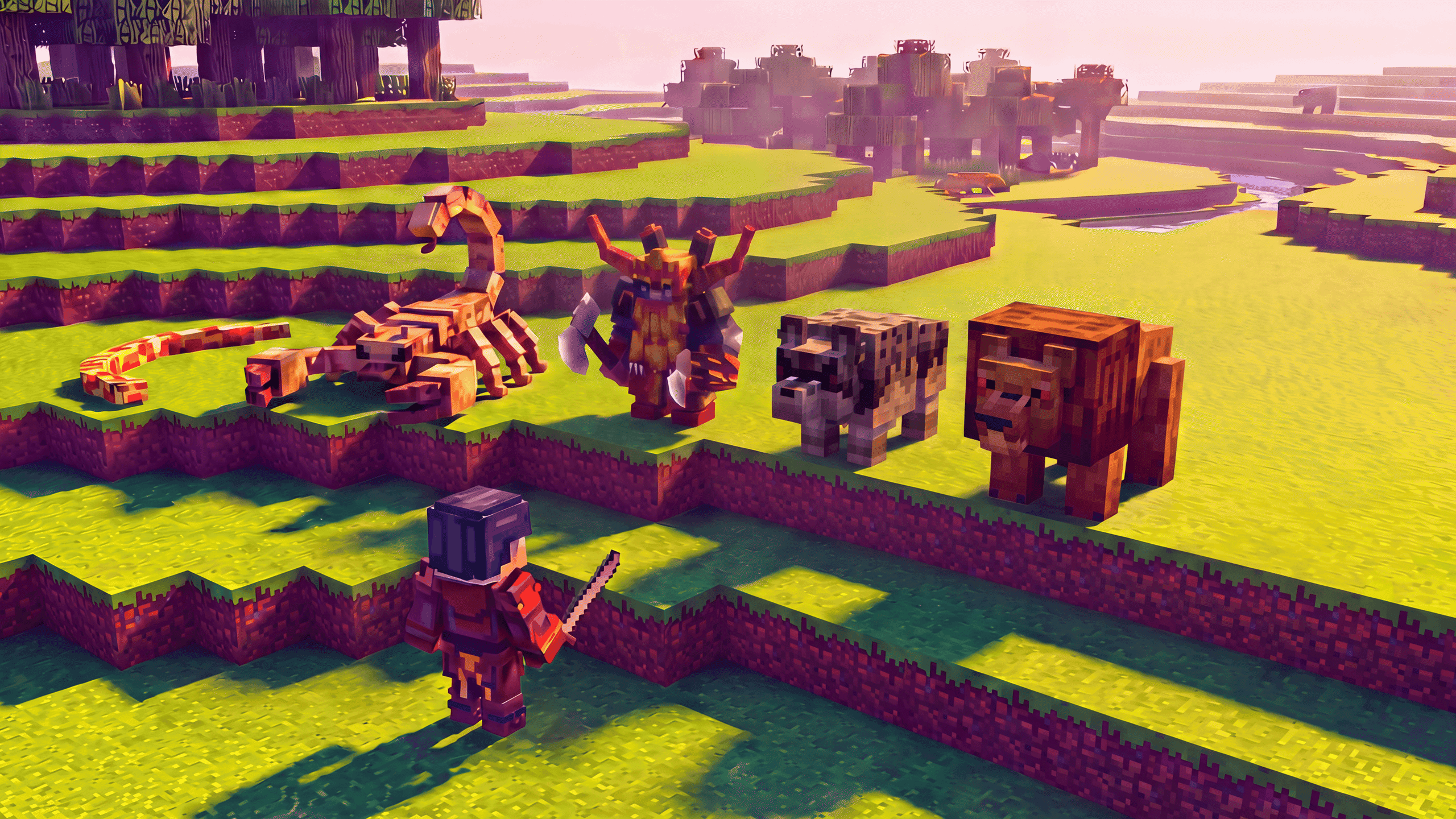 AI enhanced screenshot of mobs